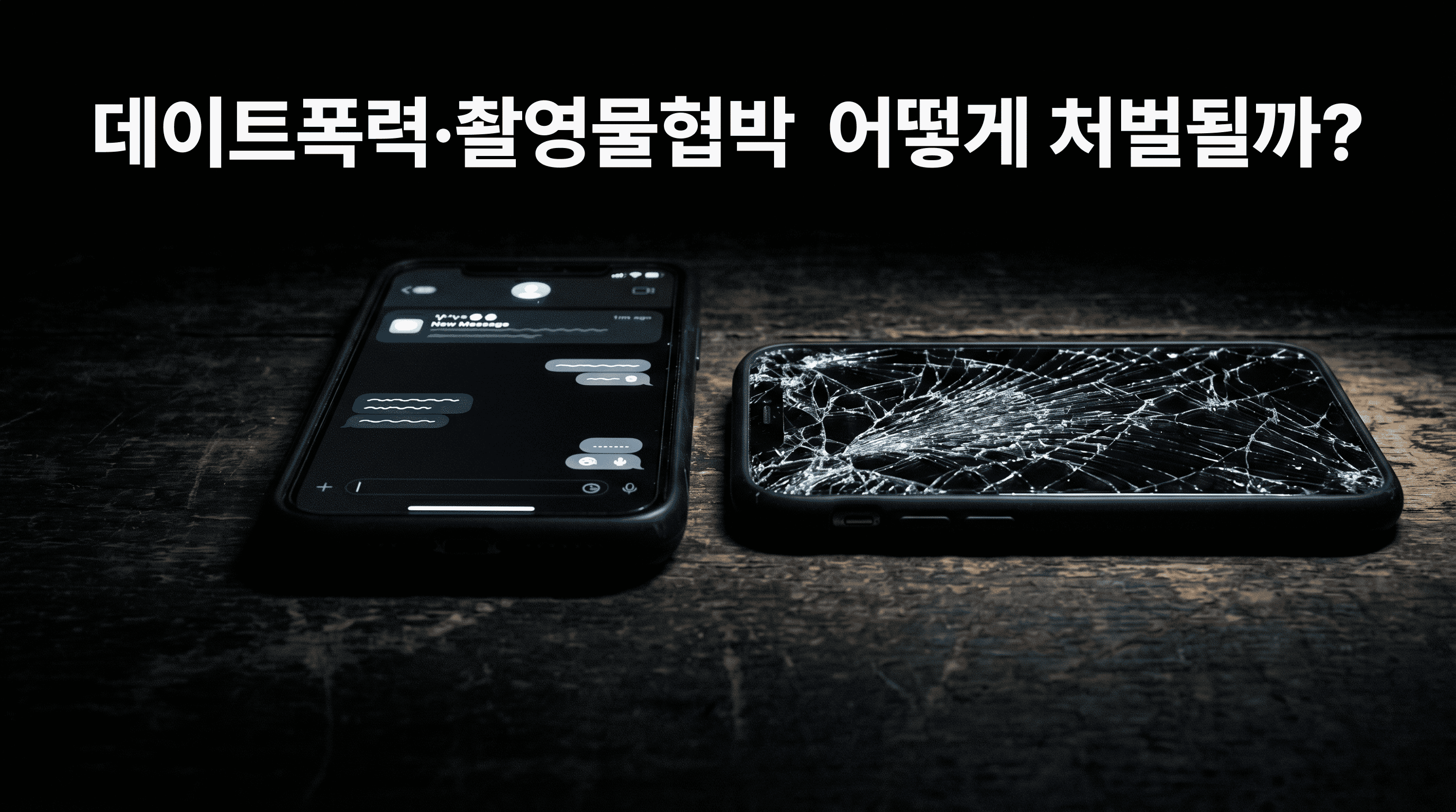 헤어지자고 했더니 영상 유포하겠다고요? 데이트폭력·촬영물협박, 실제 판결로 보는 결말