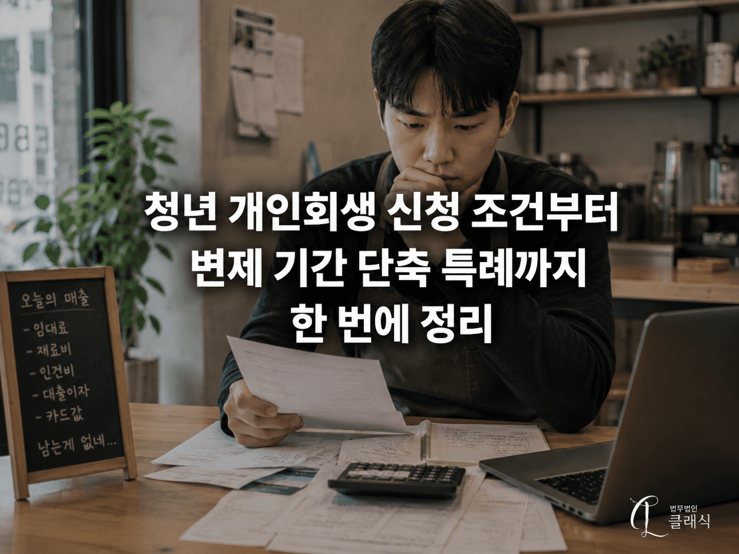 청년 개인회생 신청 조건부터 변제 기간 단축 특례까지 한 번에 정리