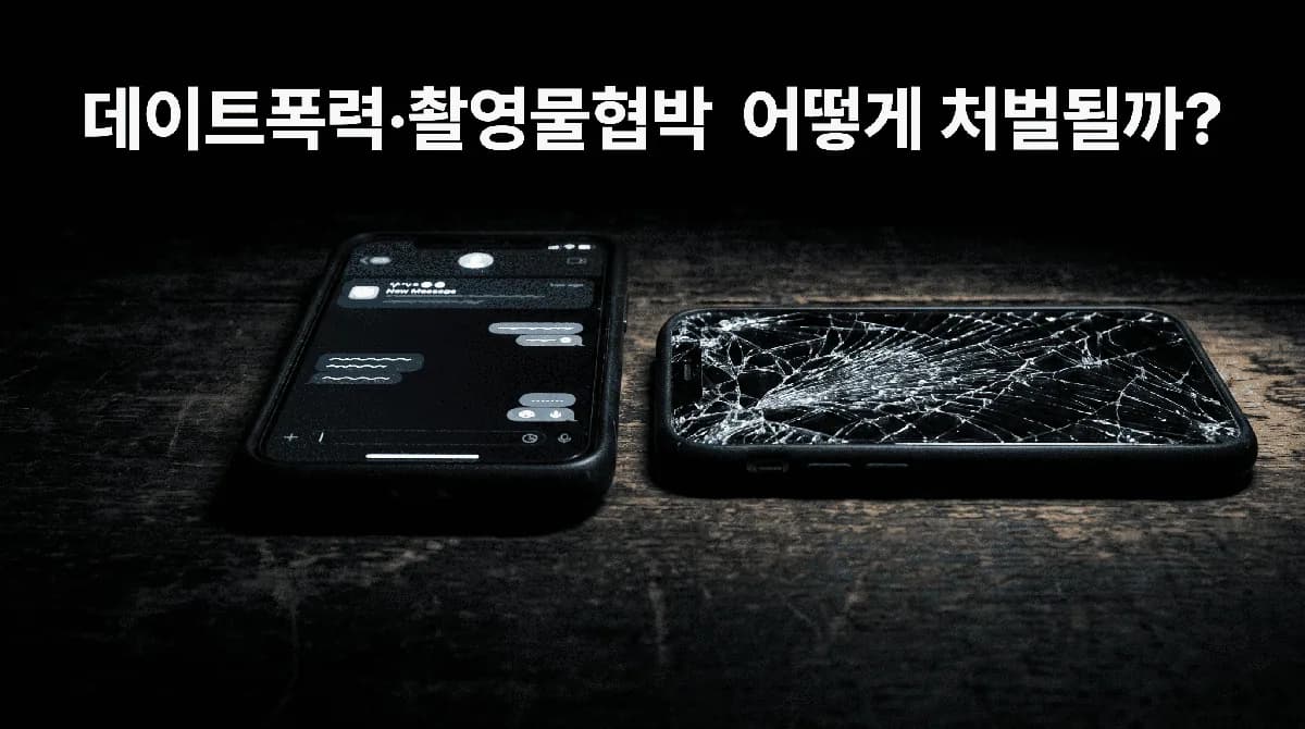 헤어지자고 했더니 영상 유포하겠다고요? 데이트폭력·촬영물협박, 실제 판결로 보는 결말